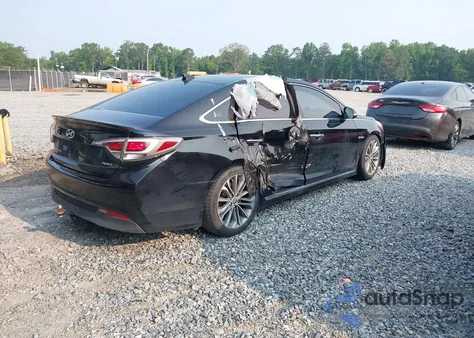 2016 Hyundai Sonata Hybrid Limited from USA, damaged, VIN KMHE34L17GA017631